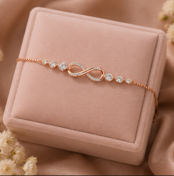 Eternal Infinity Crystal Bracelet
