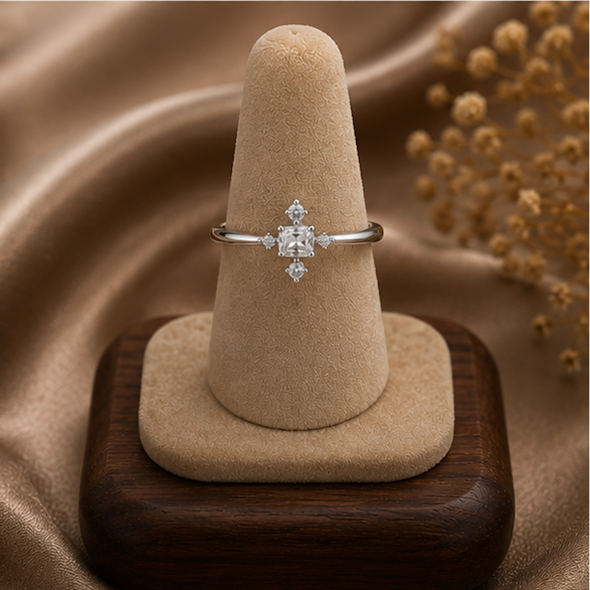925 Sterling Silver Celeste Spark Ring