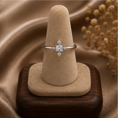 925 Sterling Silver Celeste Spark Ring