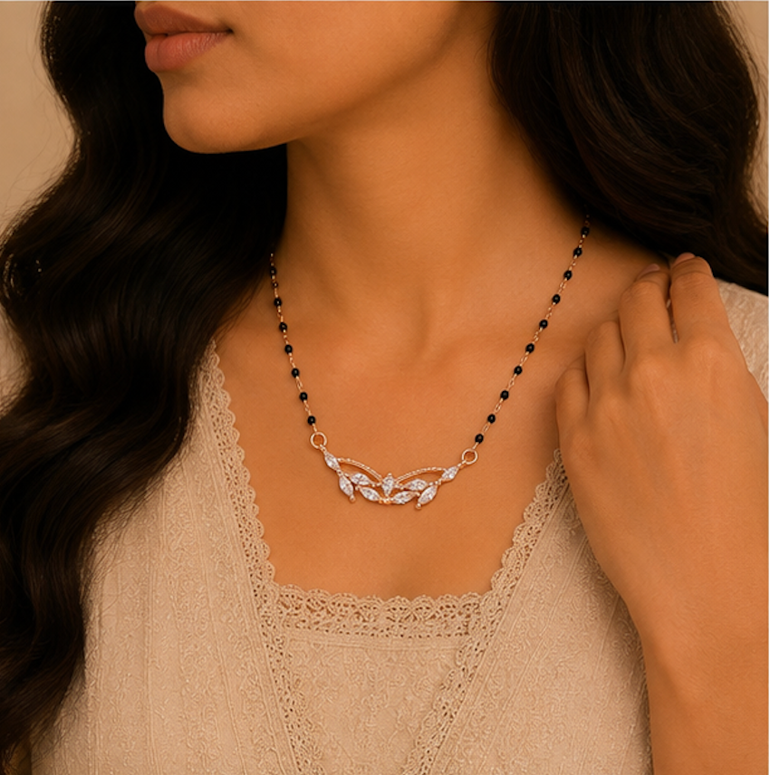 925 Silver Enchanted Vine Mangalsutra