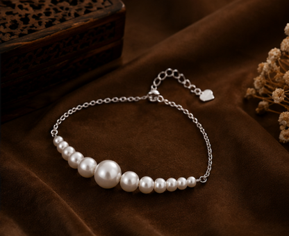 Pearl Élan Silver Bracelet