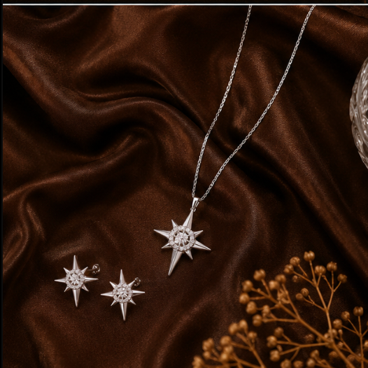 Celestial Starburst Jewellery Set