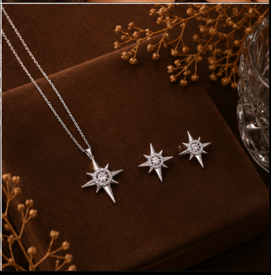 Celestial Starburst Jewellery Set