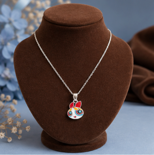 Cute Bunny Kids Pendant Necklace