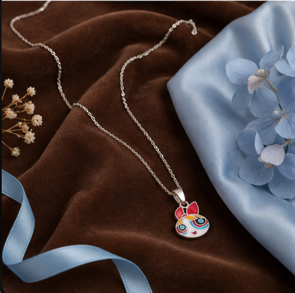 Cute Bunny Kids Pendant Necklace
