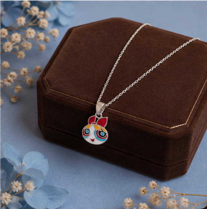 Cute Bunny Kids Pendant Necklace