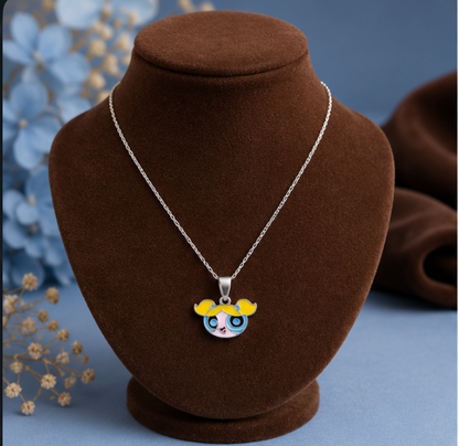 Cute Cartoon Kids Pendant Necklace