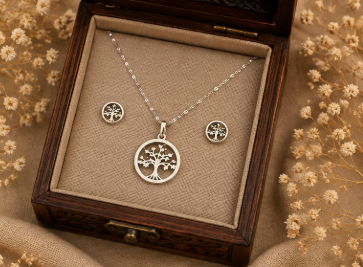 Tree of Life Pendant Set
