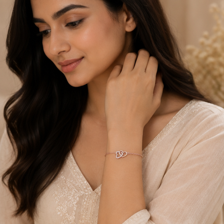 Eternal Love Heart Bracelet