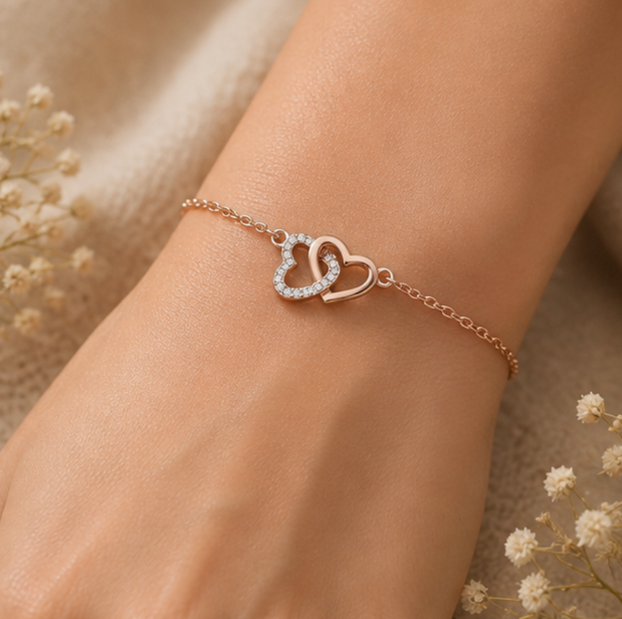 Eternal Love Heart Bracelet