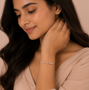 Eternal Infinity Crystal Bracelet