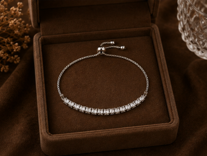 Eterna Crystal Tennis Bracelet