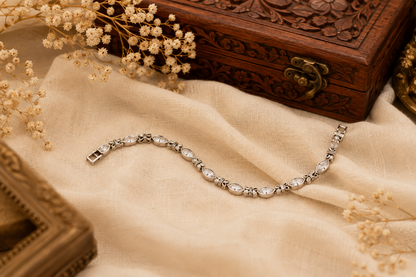 Women's Marquise Crystal Bracelet