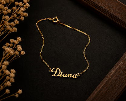 Custom Name Necklace – Any Name in 925 Sterling Silver | Personalized Name Pendant