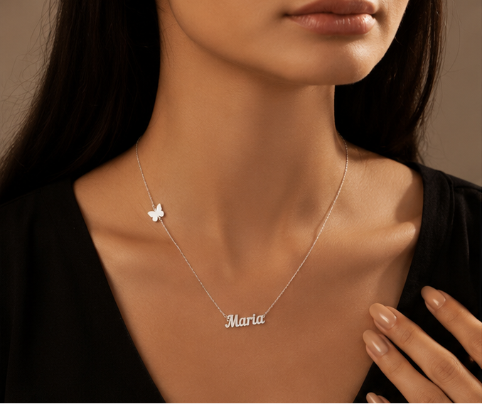 Custom Name Necklace – Personalize with Any Name